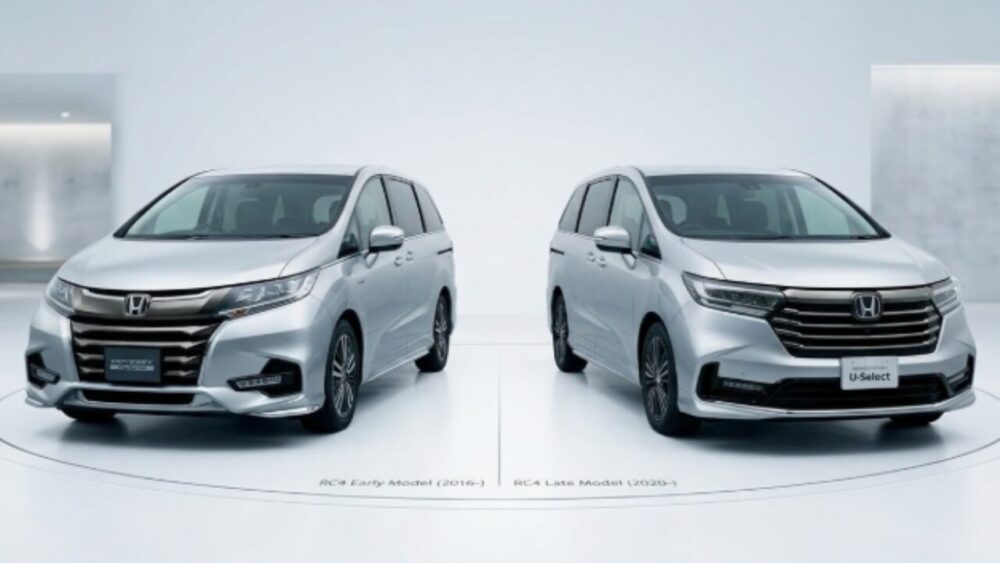 オデッセイ rc4 の前期や後期の違いを徹底比較