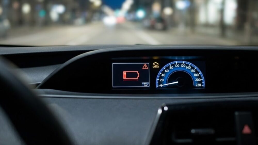 バッテリーの充電不足