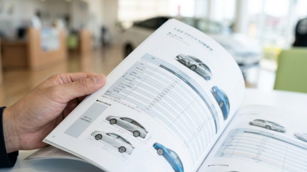 プリウス50系の前期と後期の違いやグレードの見分け方