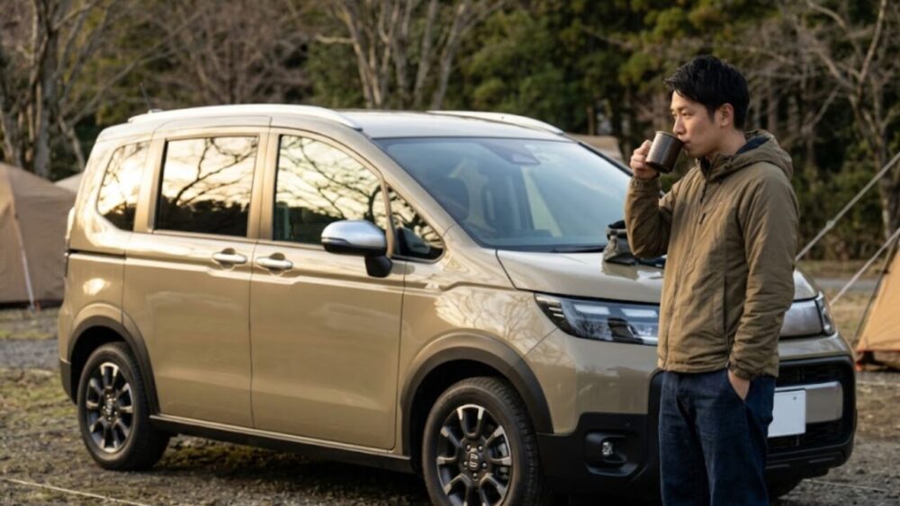 フリードに乗ってる男