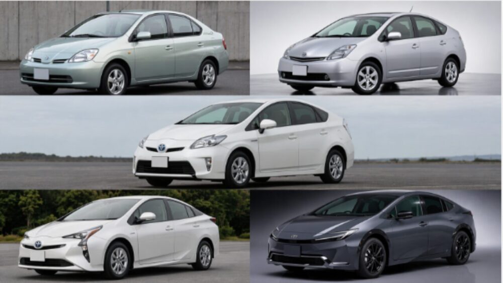 プリウスの歴代型式を完全網羅！初代から最新モデルの違いを比較