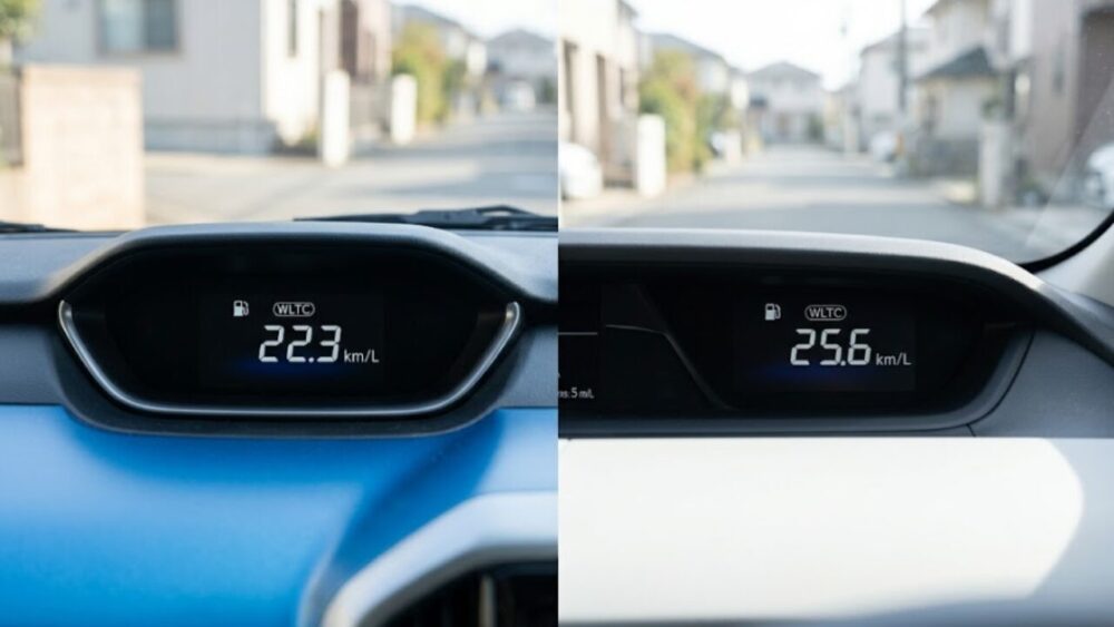 実際の燃費はどちらがいい？
