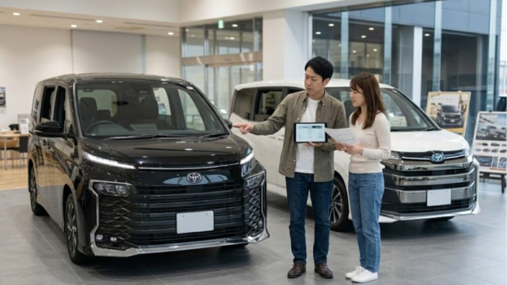 ノアとヴォクシー どっちが安い？