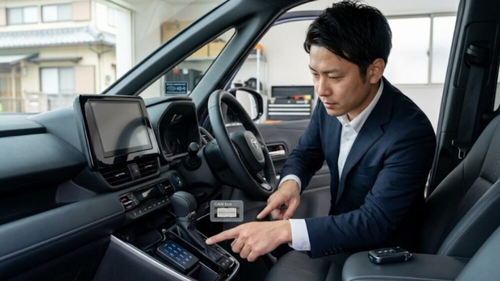 新型ヴォクシーの盗難防止対策