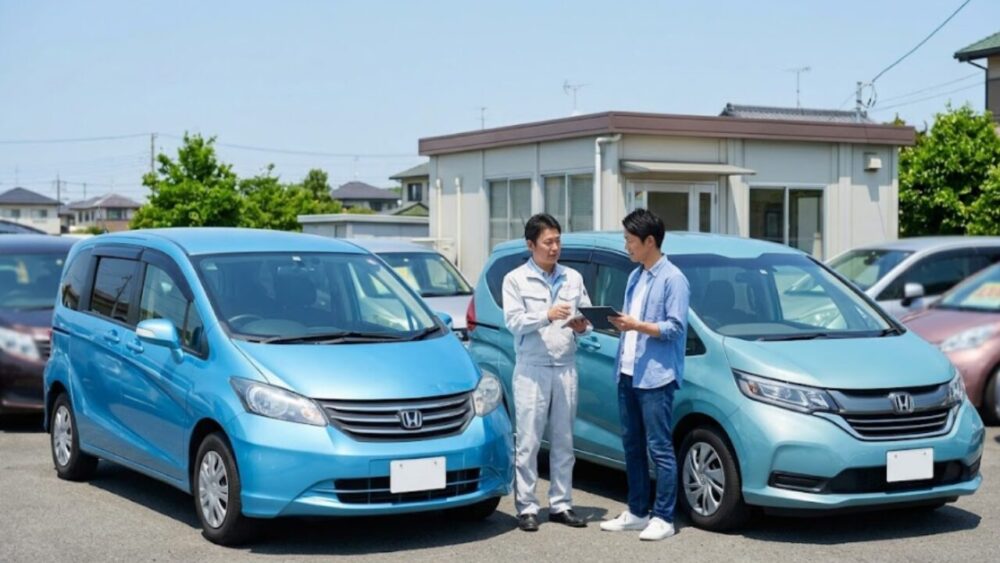 旧型フリードの水色もかわいい理由