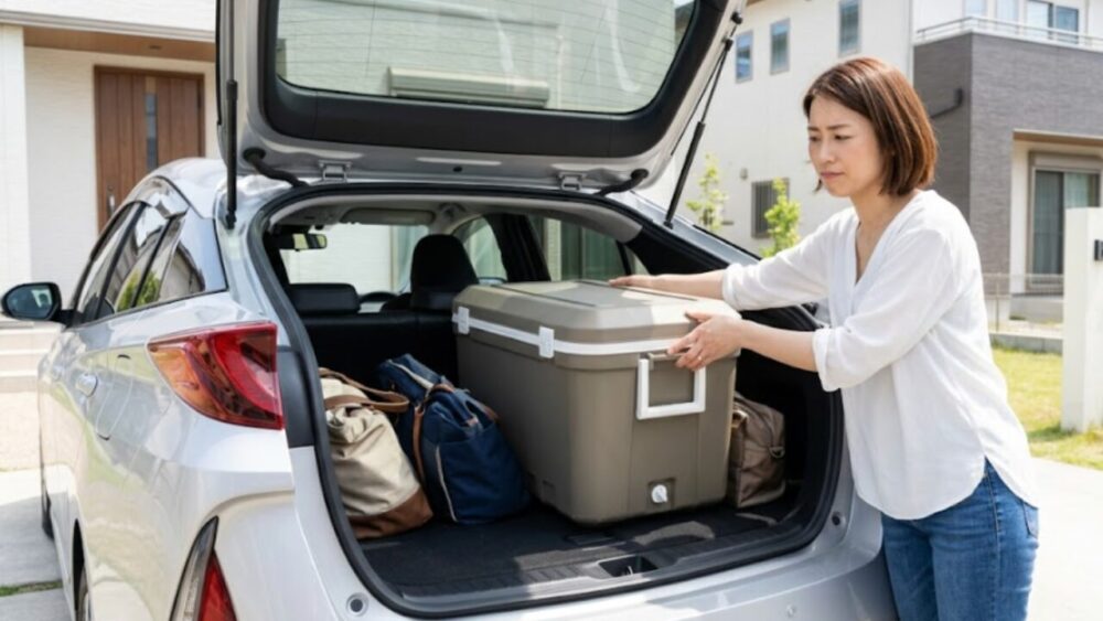 荷室の狭さによる使い勝手の悪さ