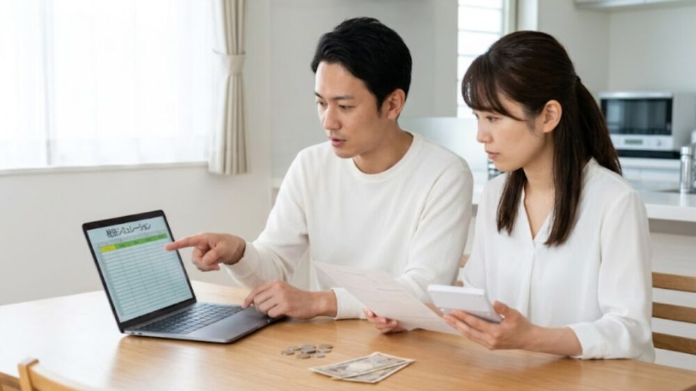 税金をシミュレーション