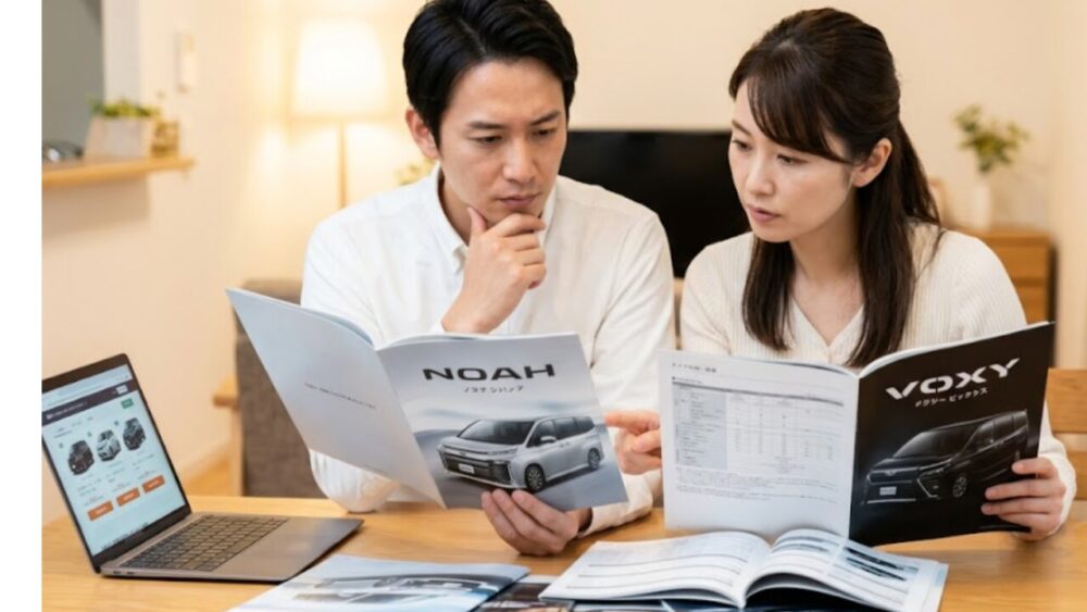 ヴォクシーとノア、どっちがいい？違いを徹底比較