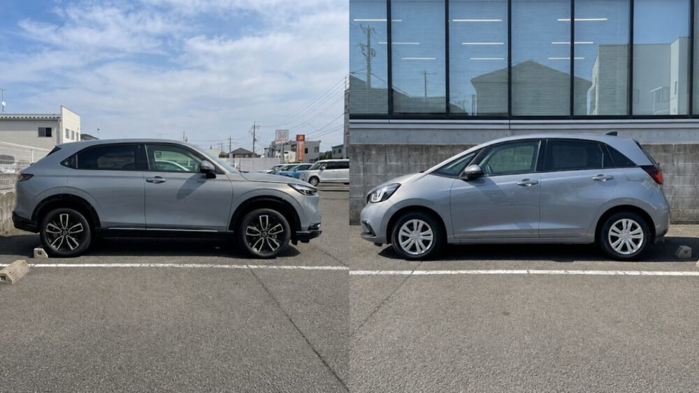 ホンダのスレートグレー・パールの採用車種