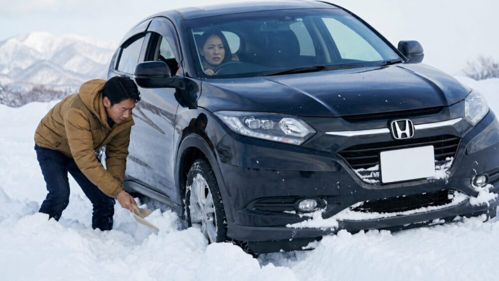 最低地上高は雪道で有利か