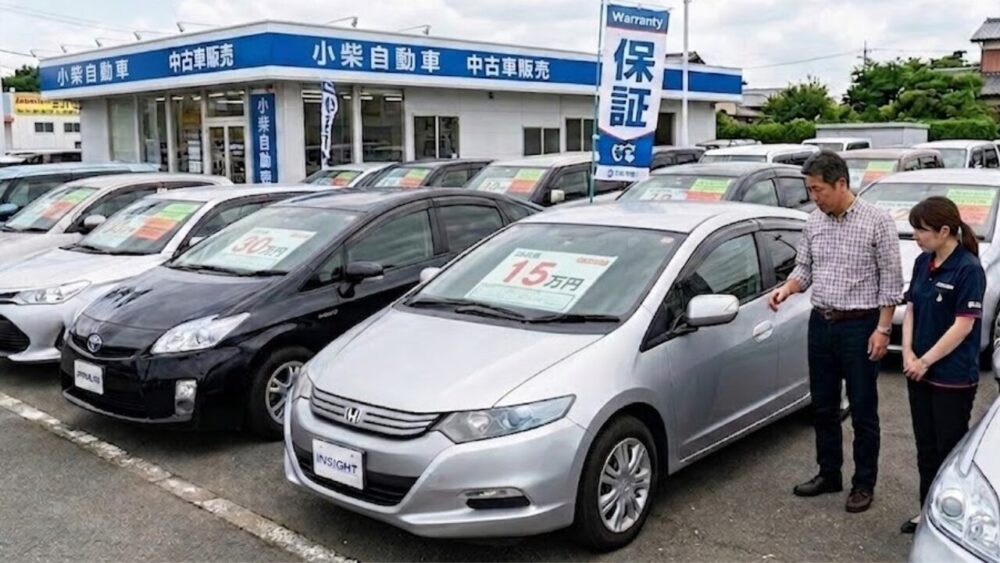 インサイトの中古が安い理由は？購入前の注意点と選び方