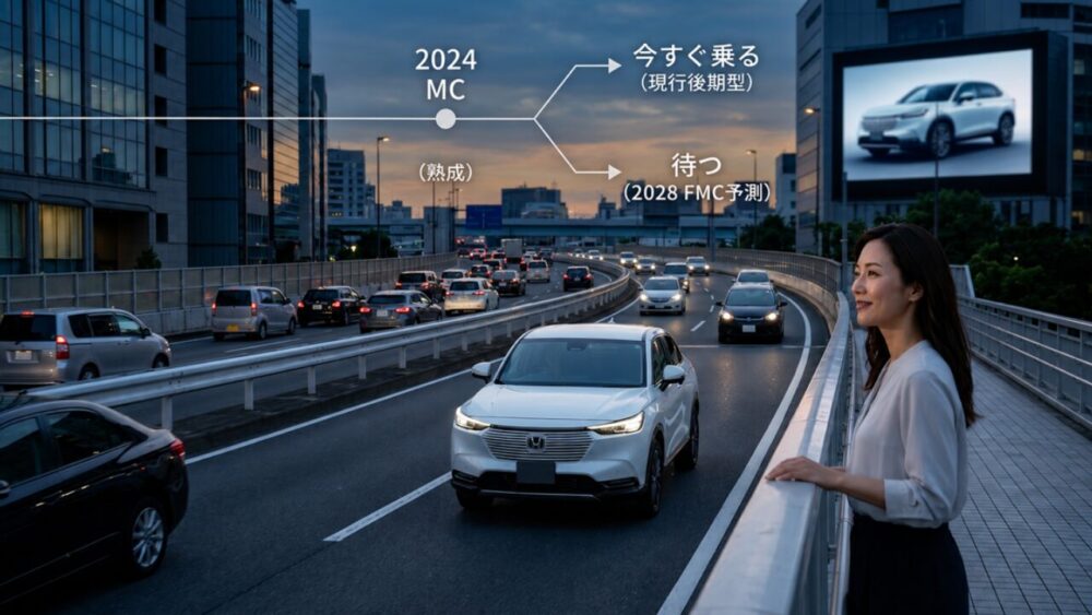 ヴェゼルのフルモデルチェンジは2026 or 2027?予想からの購入戦略