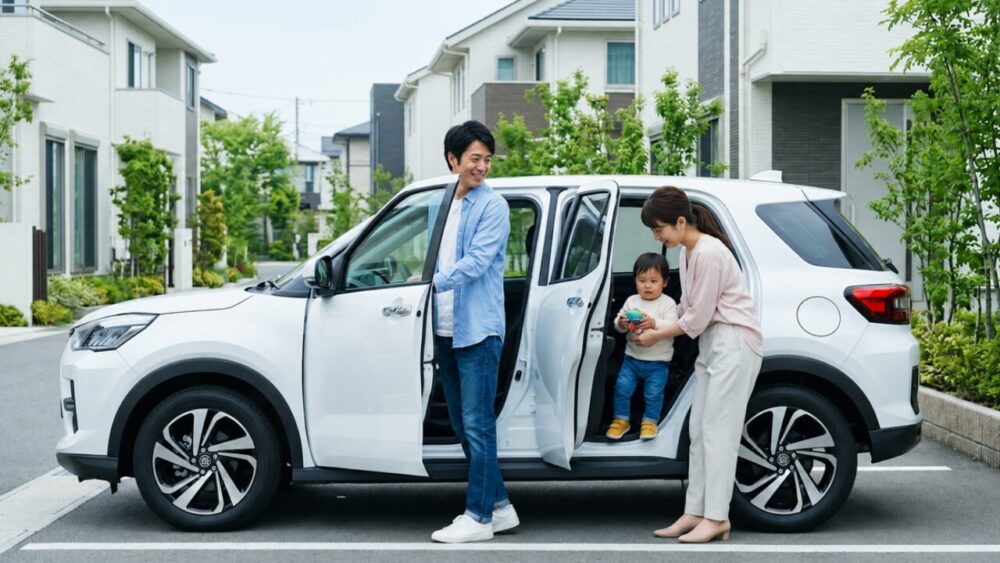 ライズはチャイルドシートを付けると狭い？快適に使うための対策