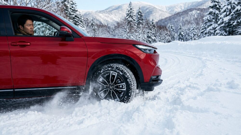 2WD（FF）での雪道性能
