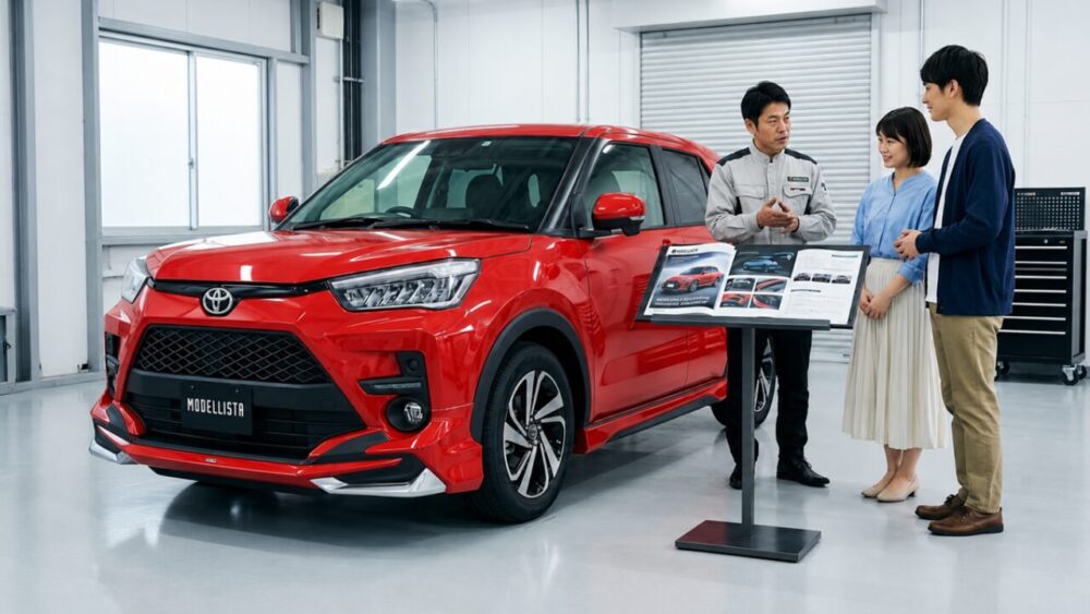 現行車をGRパーツでカスタム