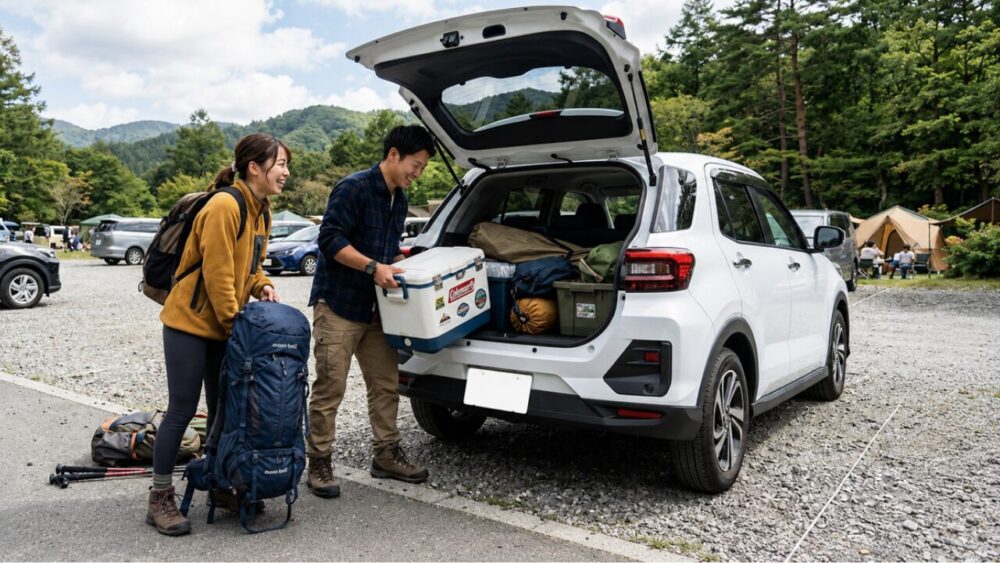 荷室の広さや積載量の比較