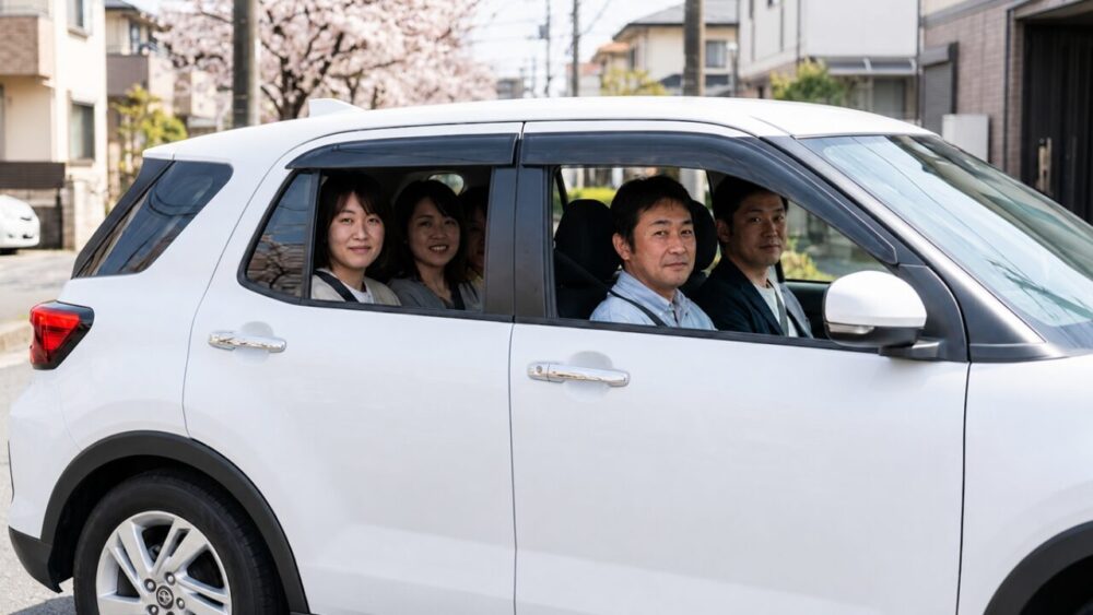 ライズの5人乗りは狭いのか徹底検証