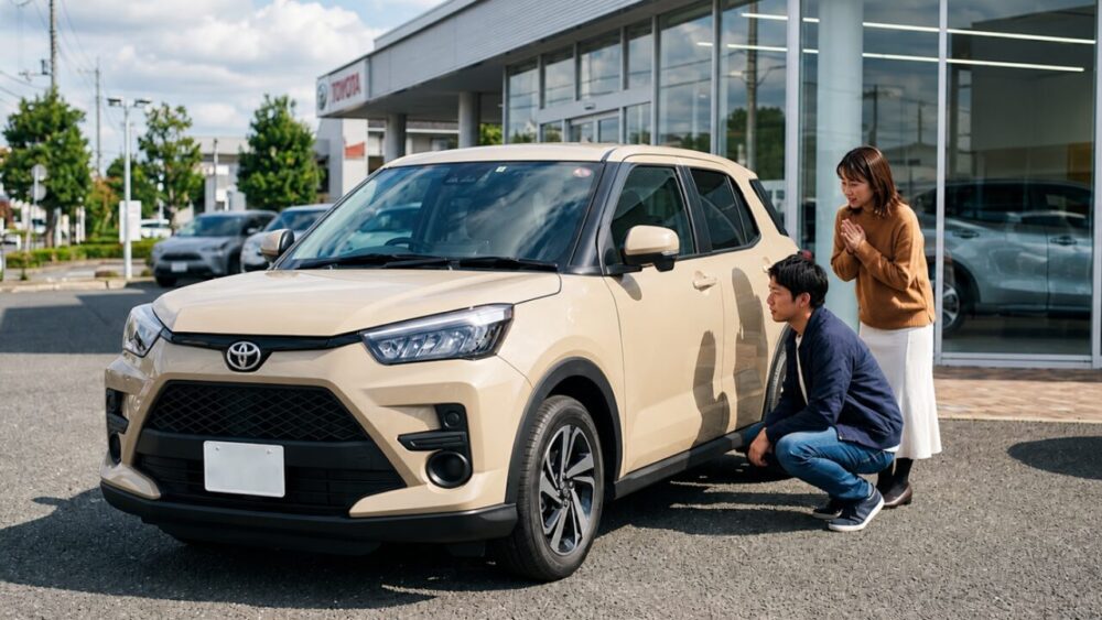 実車確認で色味のミスマッチを防ぐ