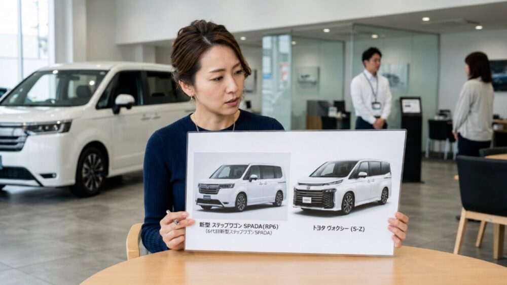 新型ステップワゴンスパーダがダサい真相