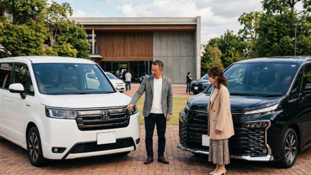 トヨタのノアとヴォクシーとの徹底比較